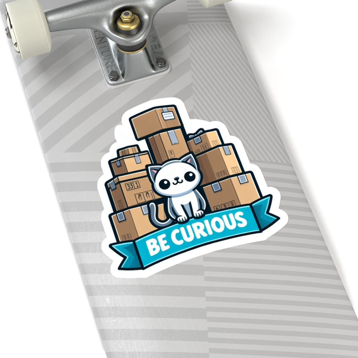 "Curious" Kiss-Cut Stickers