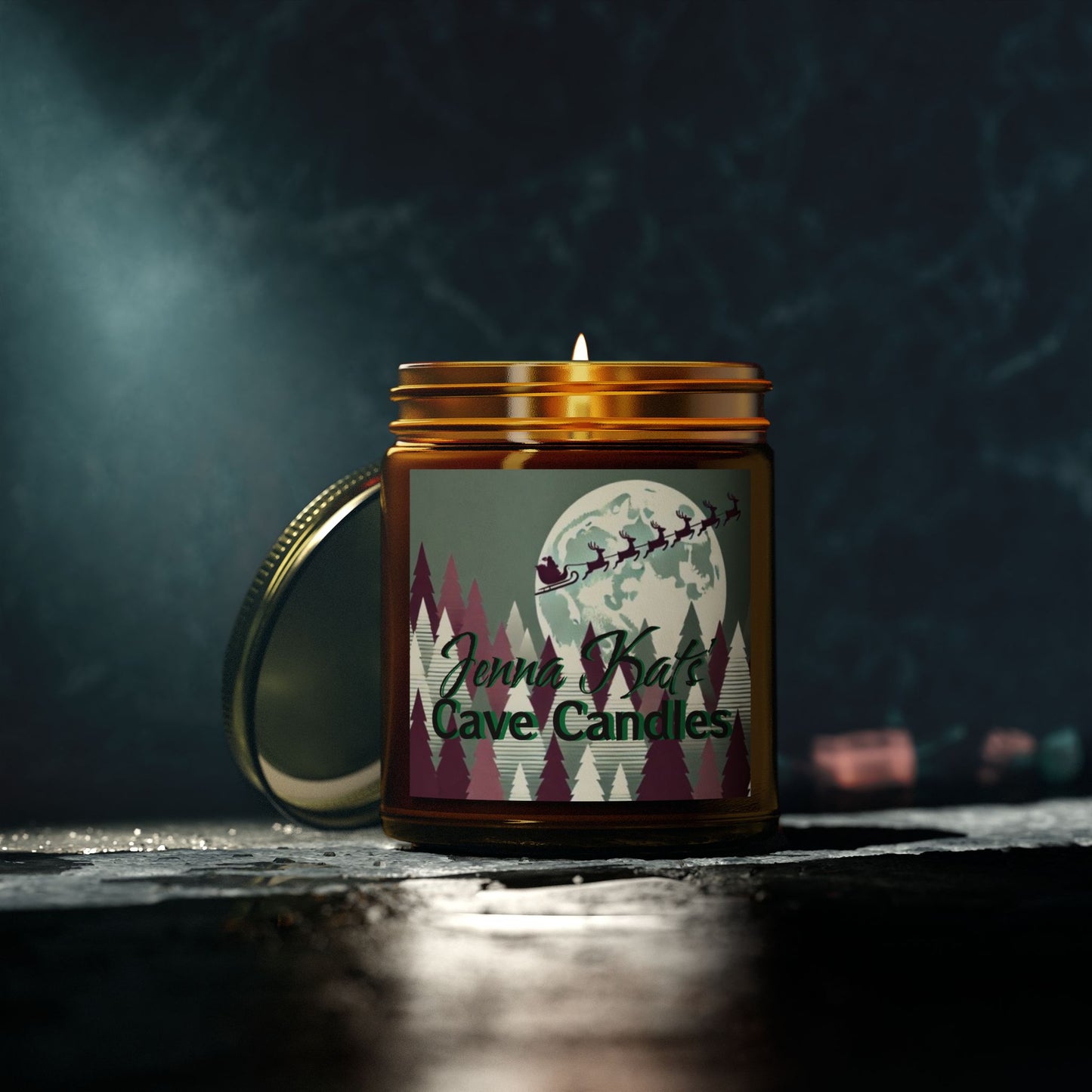 Velas perfumadas de la cueva de Jenna Kats, 9 oz)