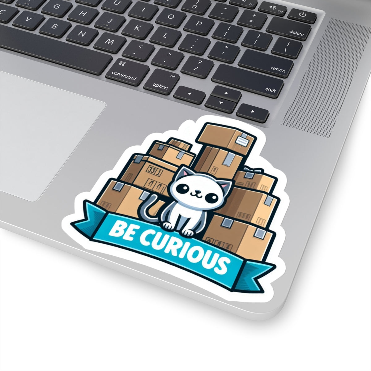 "Curious" Kiss-Cut Stickers