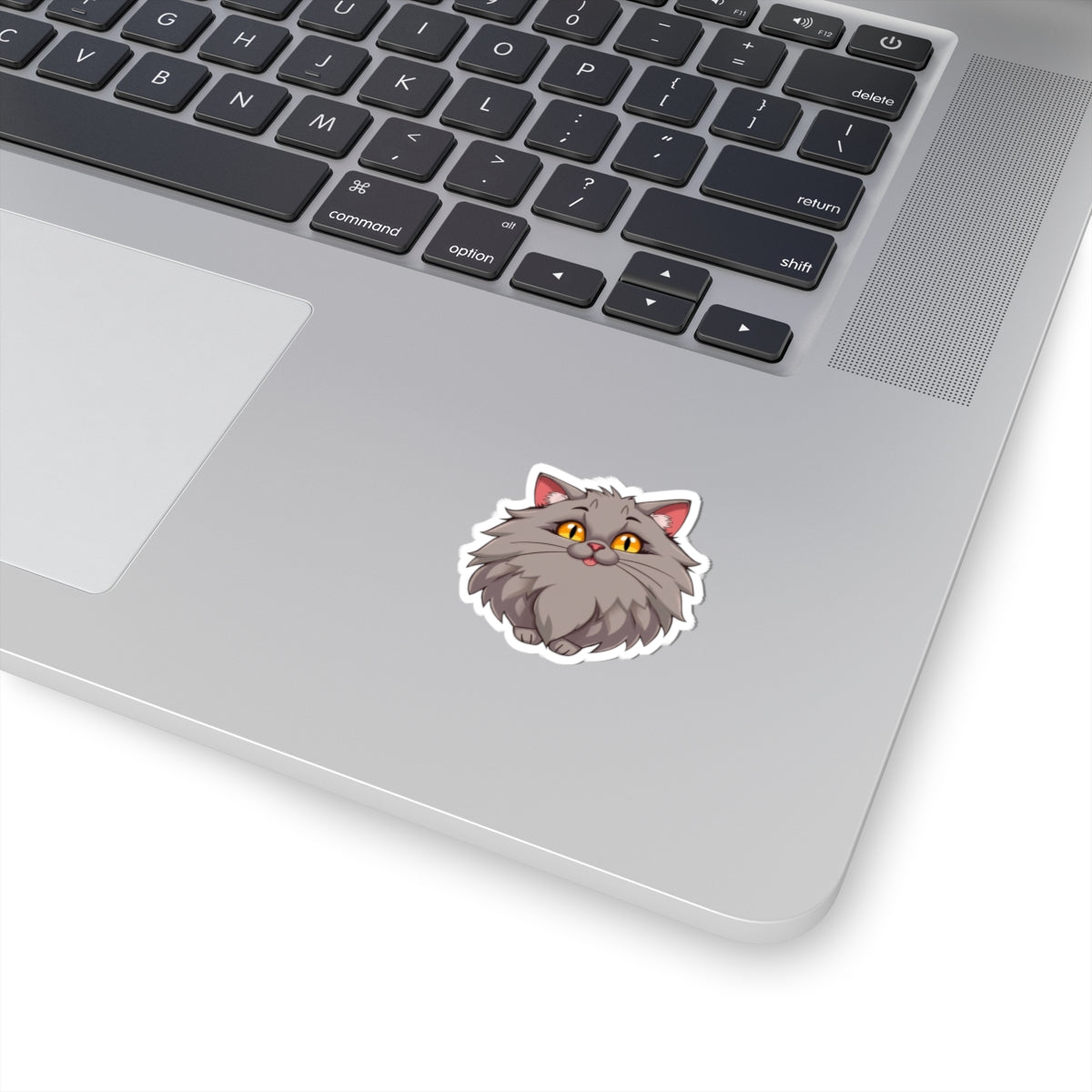 Excited Kitty Kiss-Cut Stickers