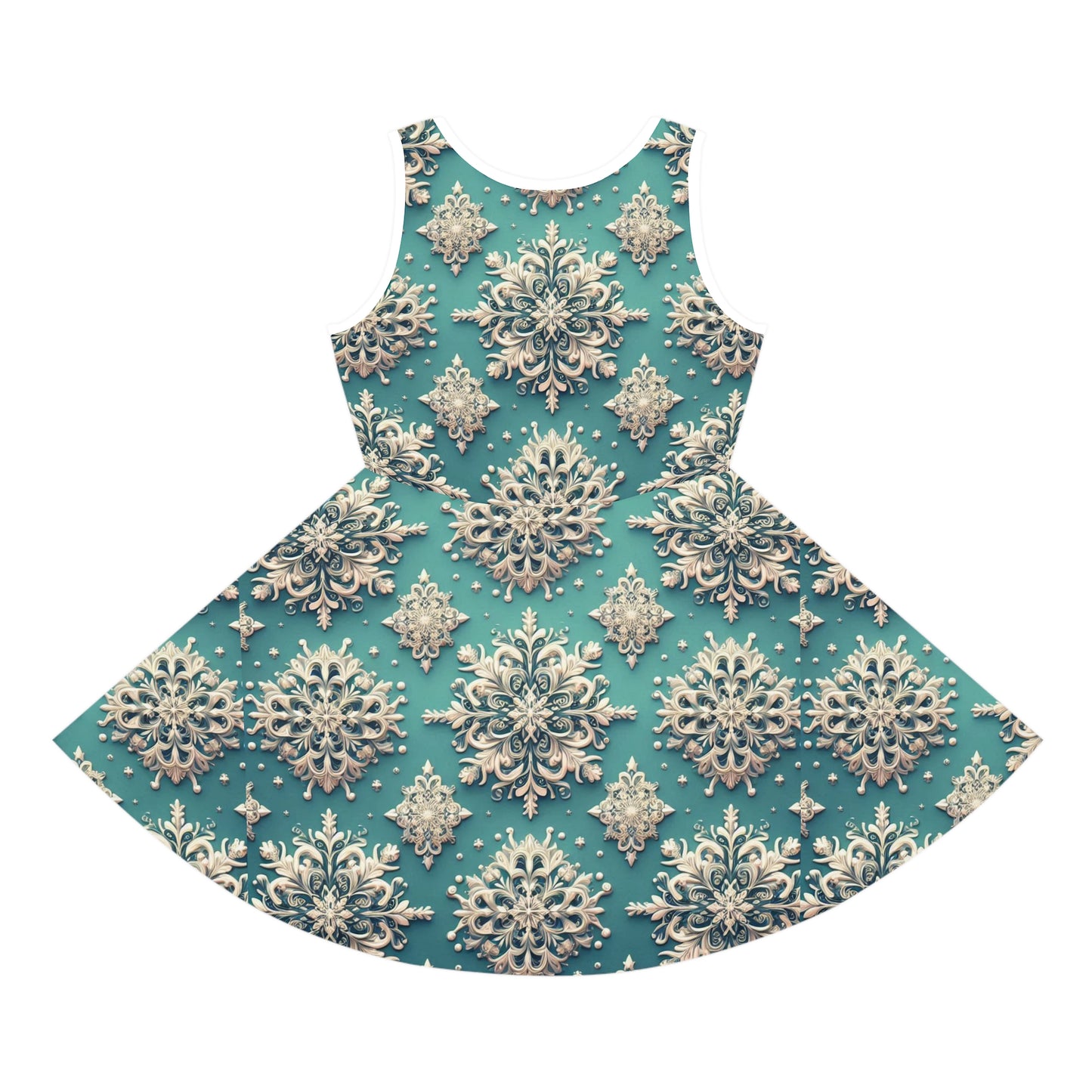 Snowflake Party Girls Dress