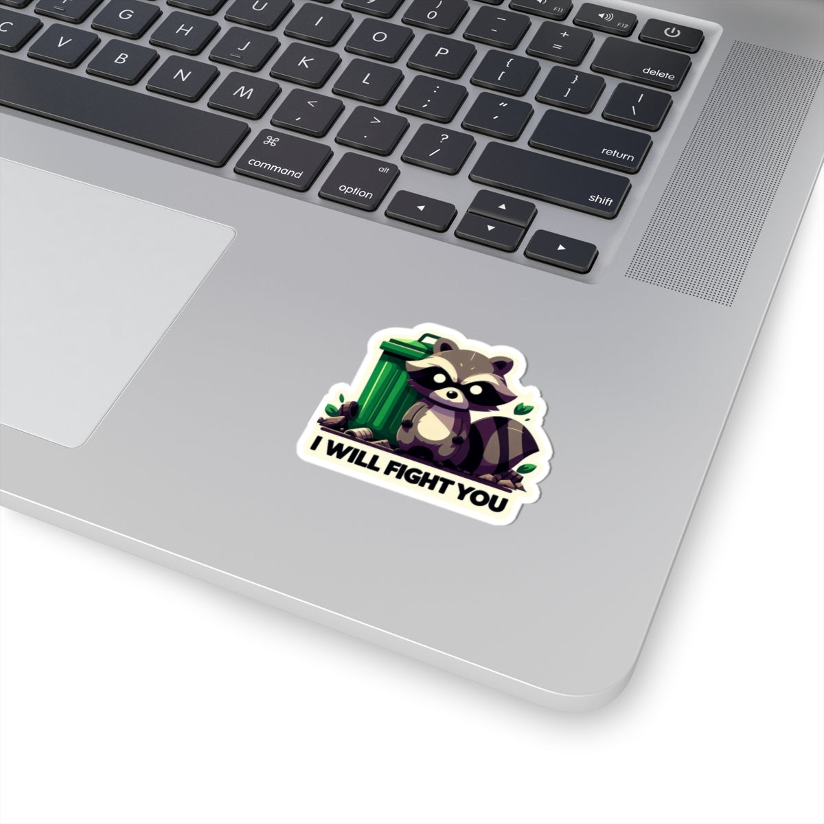 Feisty Raccoon Kiss-Cut Stickers
