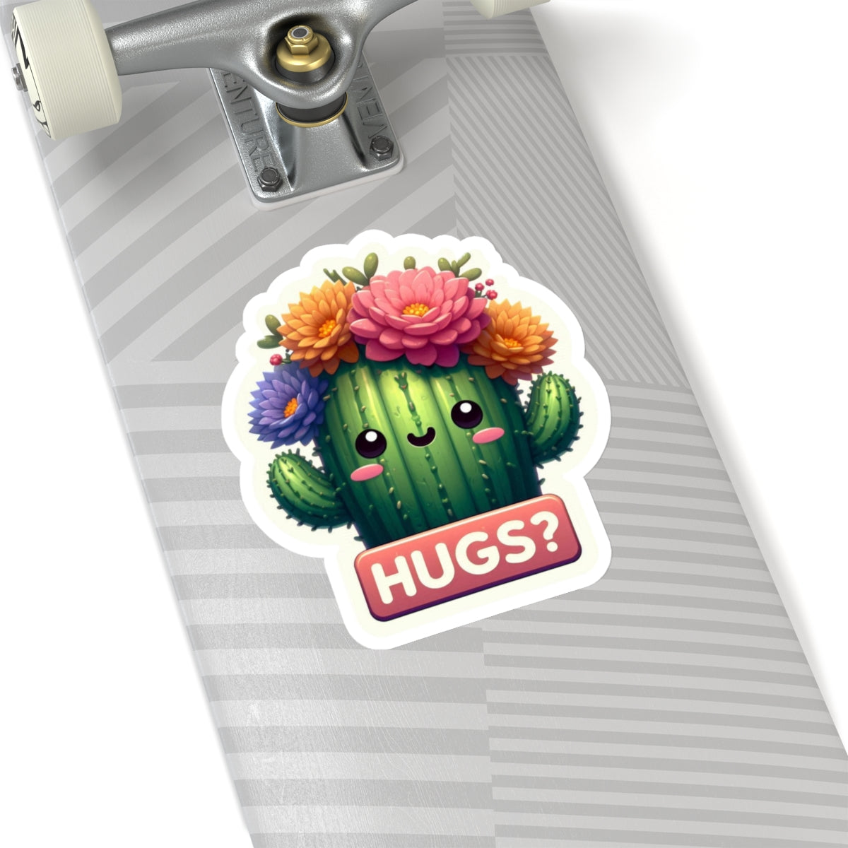 Cactus Hugs Kiss-Cut Stickers
