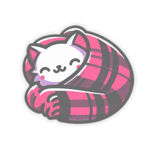 "Cuddly Kitten" Kiss-Cut Stickers