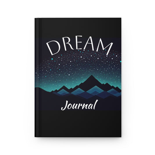 Matte Hardcover Journal - Dark Covered Dream Journal