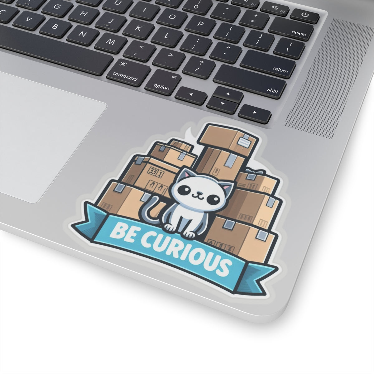 "Curious" Kiss-Cut Stickers