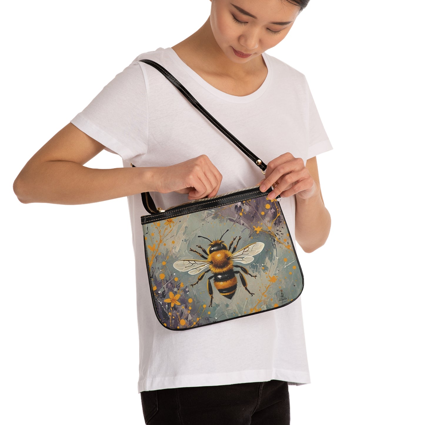 Bee Beautiful Small Shoulder Bag