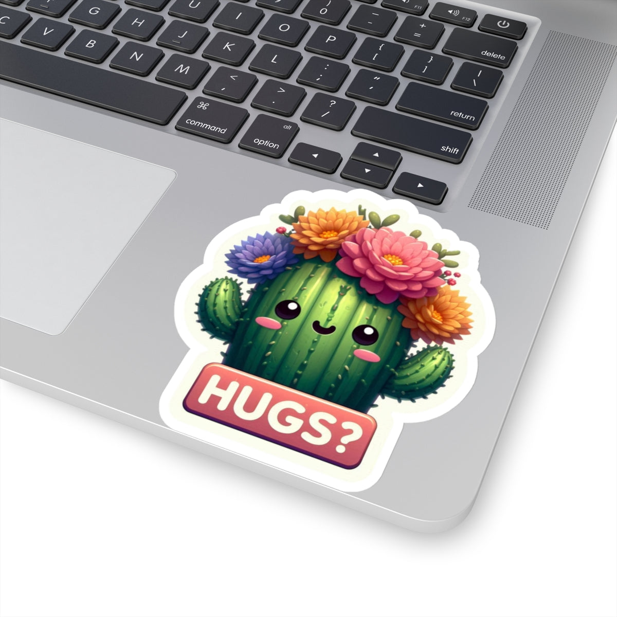 Cactus Hugs Kiss-Cut Stickers