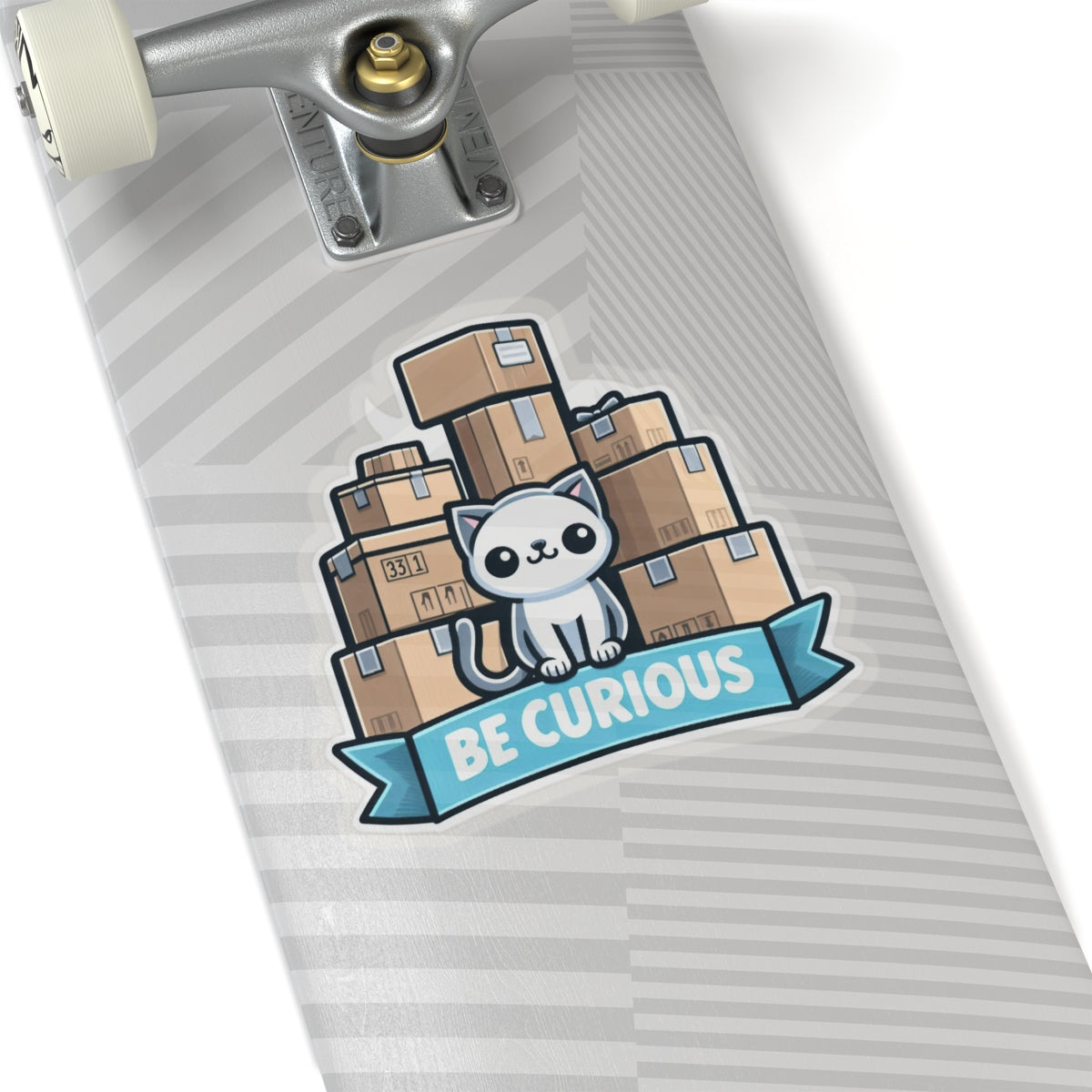 "Curious" Kiss-Cut Stickers