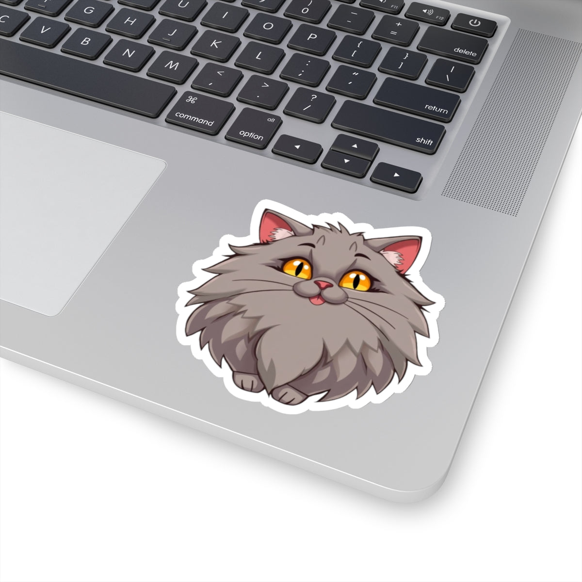 Excited Kitty Kiss-Cut Stickers