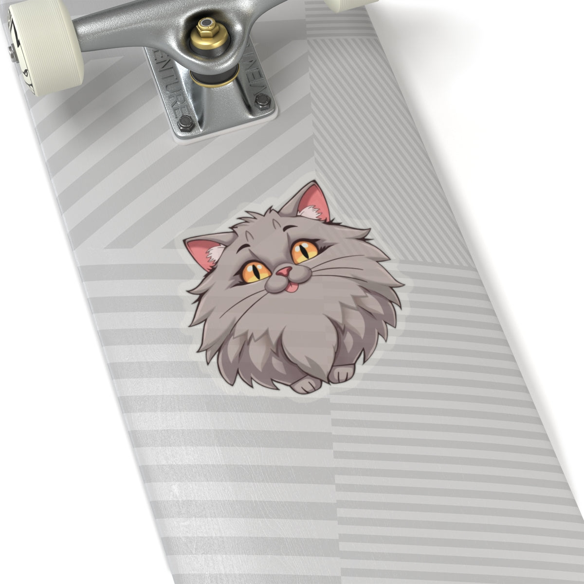 Excited Kitty Kiss-Cut Stickers
