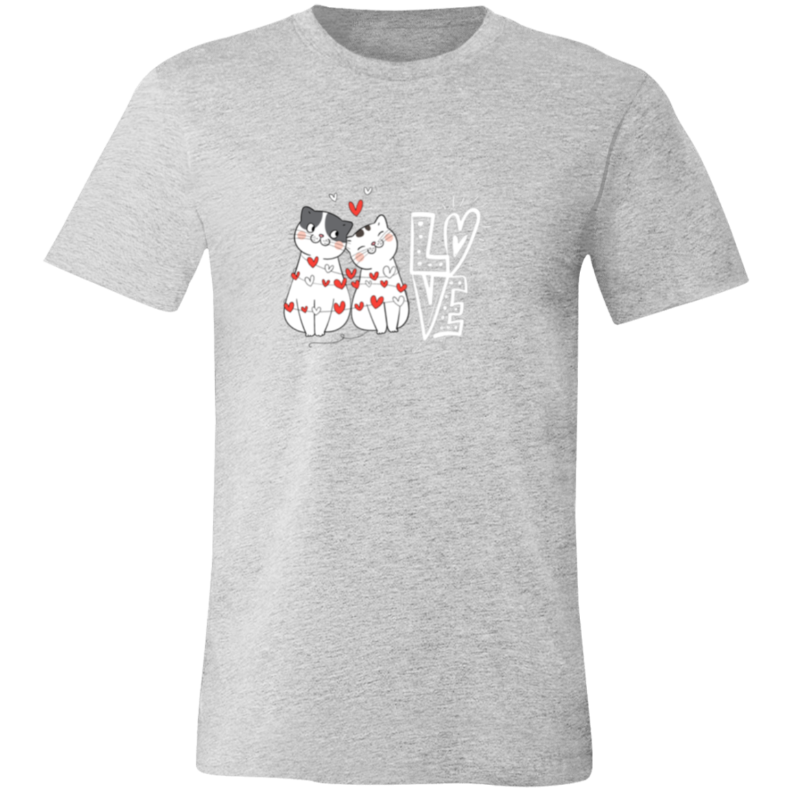 ''Tangled Kitties'' Unisex Short-Sleeve T-Shirt