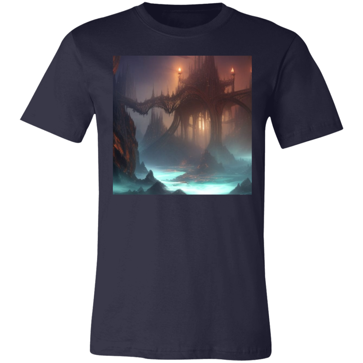 "Hellscape Bridge" Unisex Short-Sleeve T-Shirt