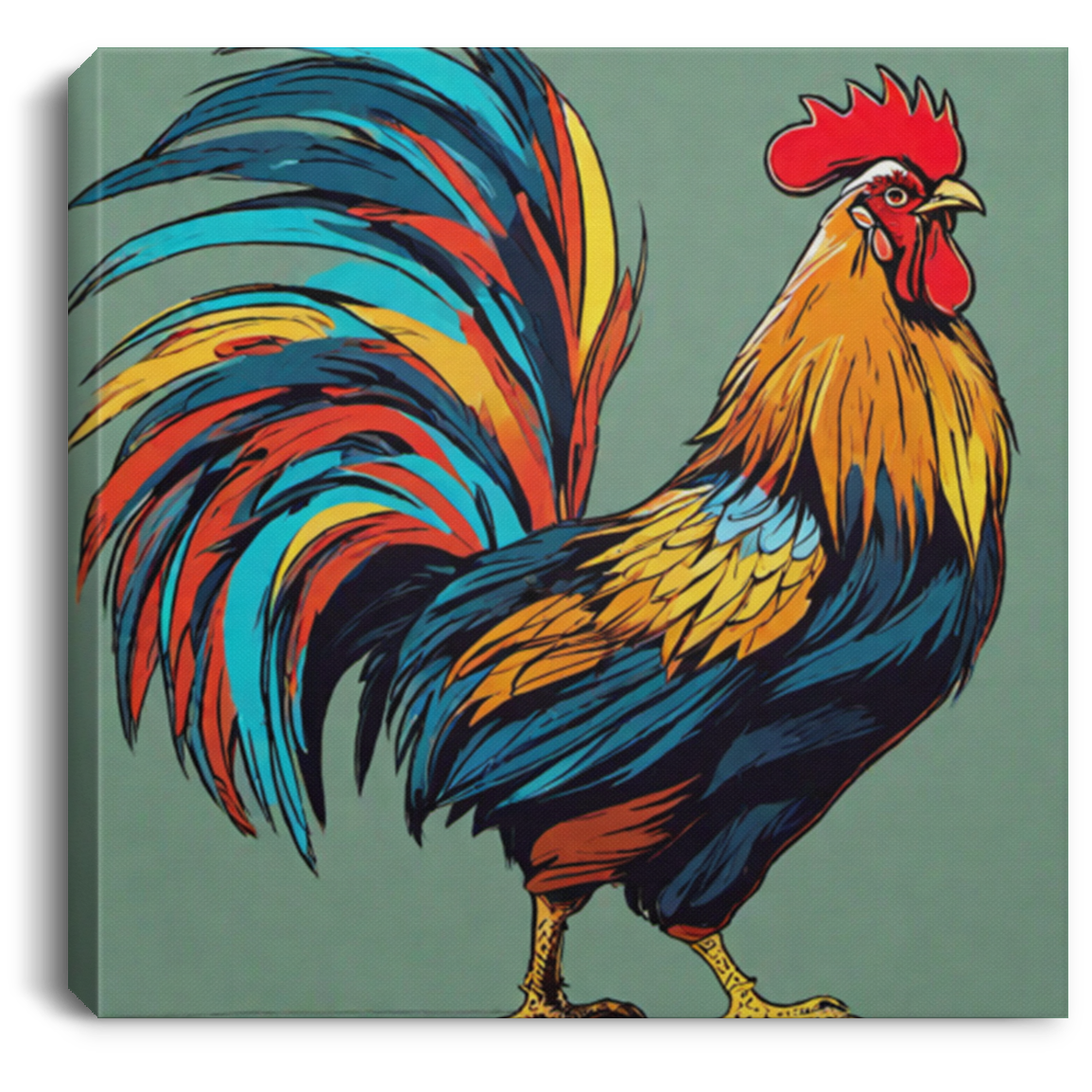 ''Annoyed Clucker" Print