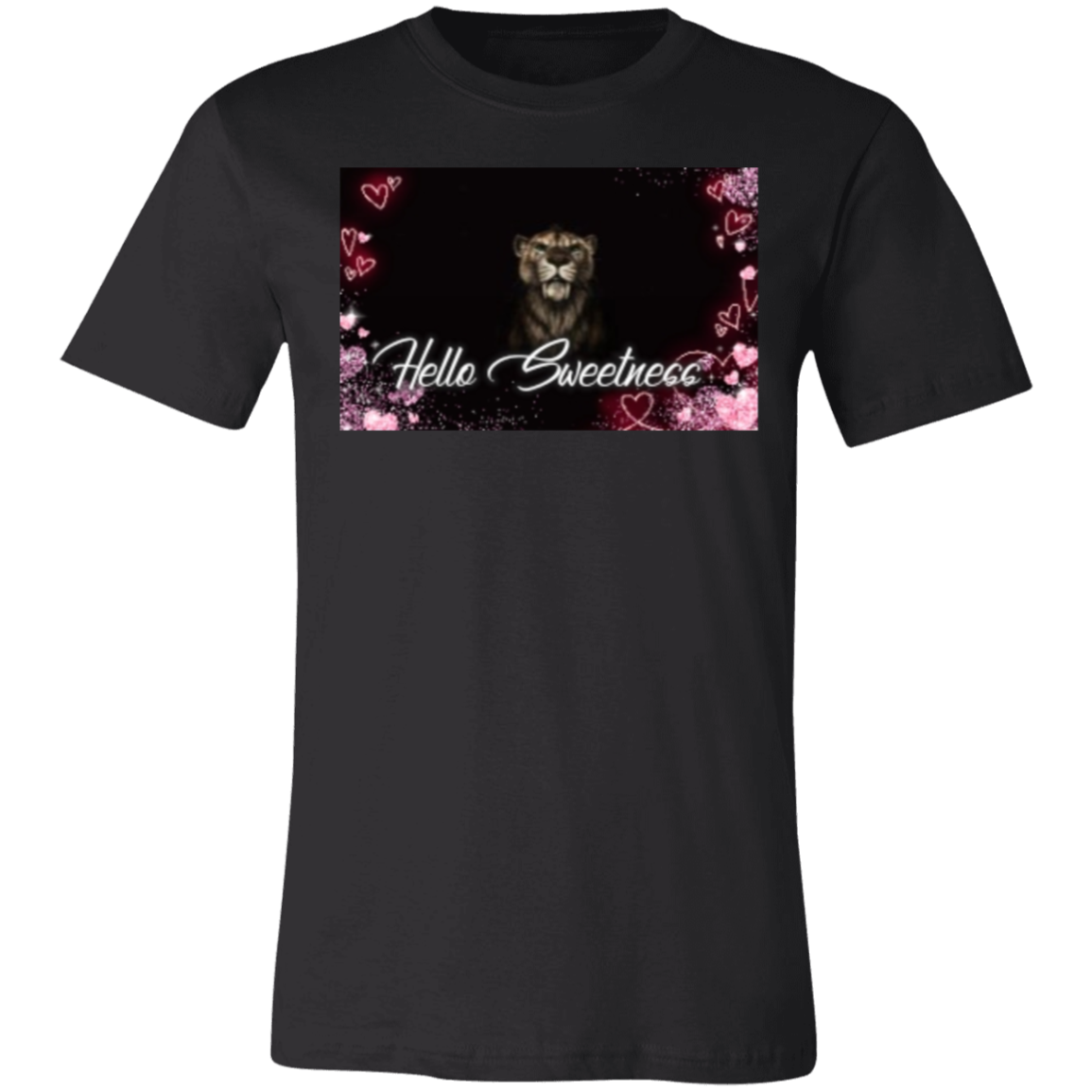 "Cave Kat Motivations, Hello Sweetness" Unisex T-Shirt