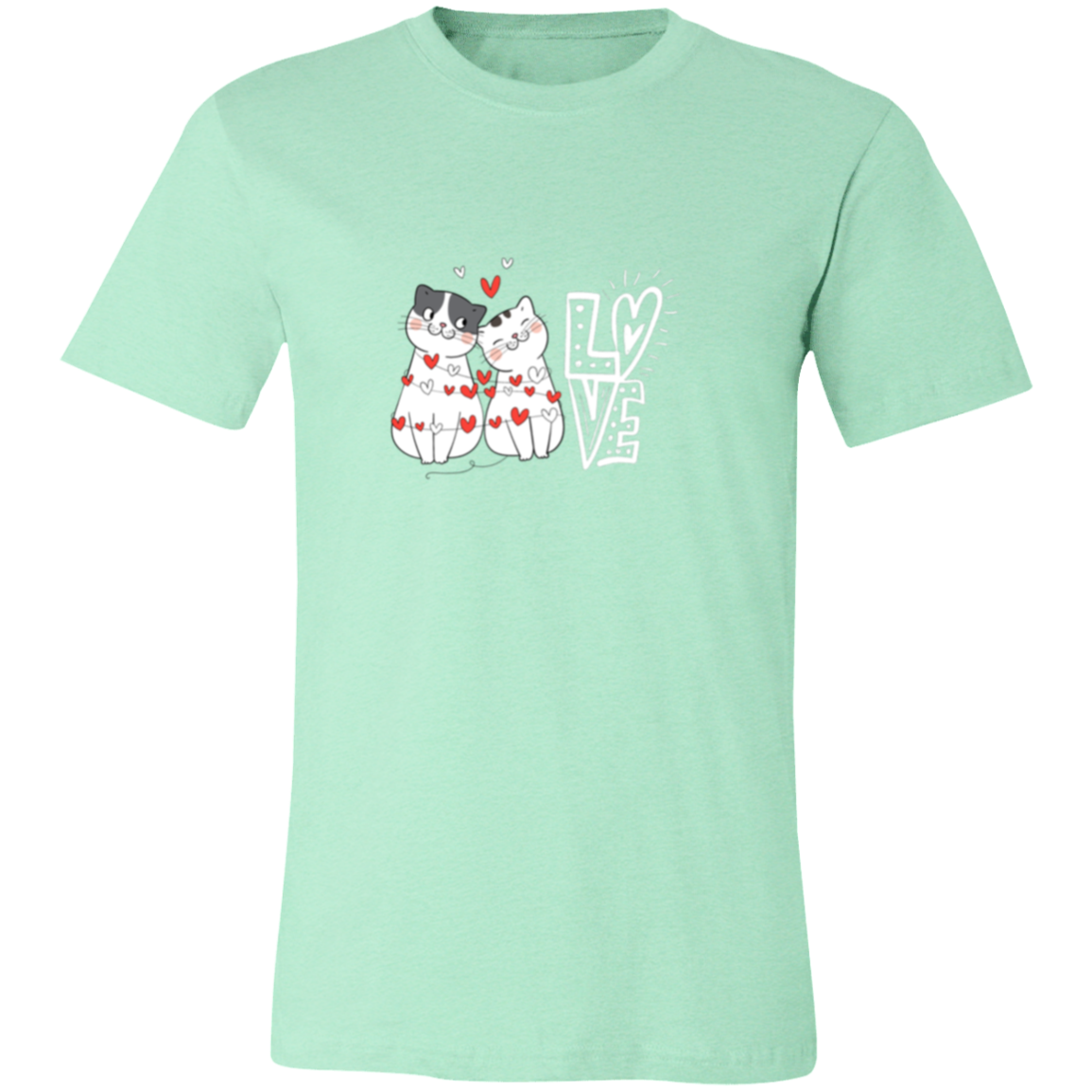 ''Tangled Kitties'' Unisex Short-Sleeve T-Shirt