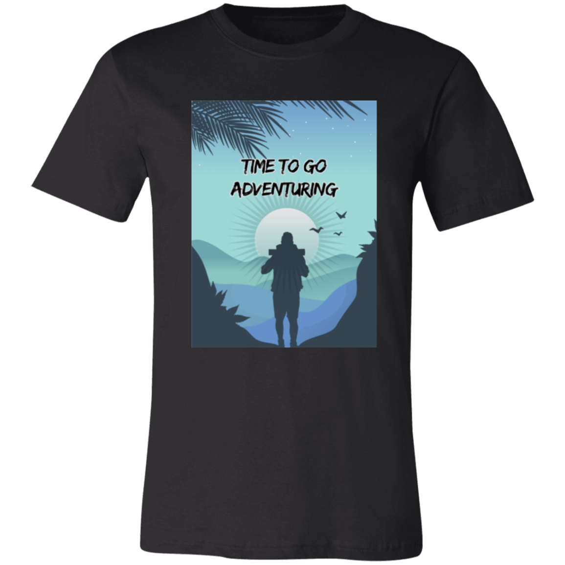 Camiseta unisex de manga corta «Time To Go»