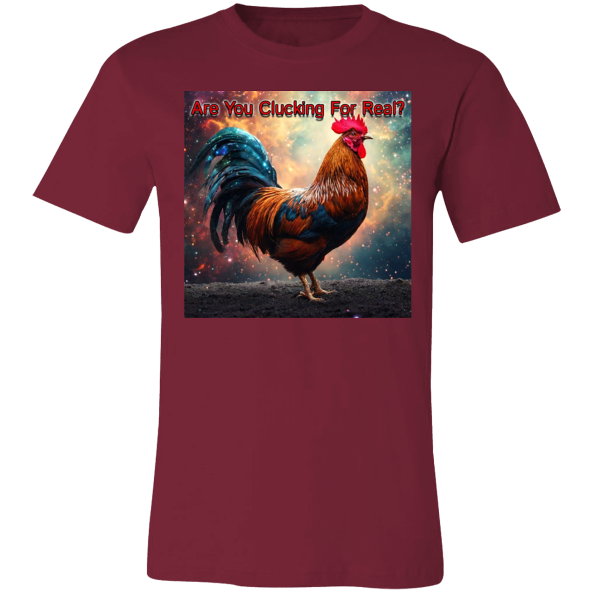 ''Real Clucker'' Unisex Short-Sleeve T-Shirt