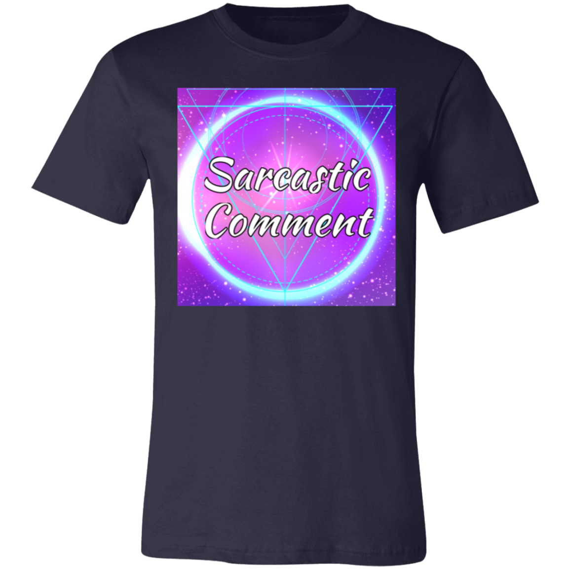 Camiseta unisex de manga corta "Comentario sarcástico n.° 001"