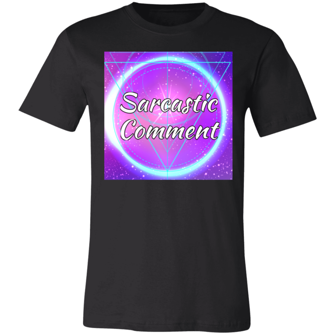Camiseta unisex de manga corta "Comentario sarcástico n.° 001"