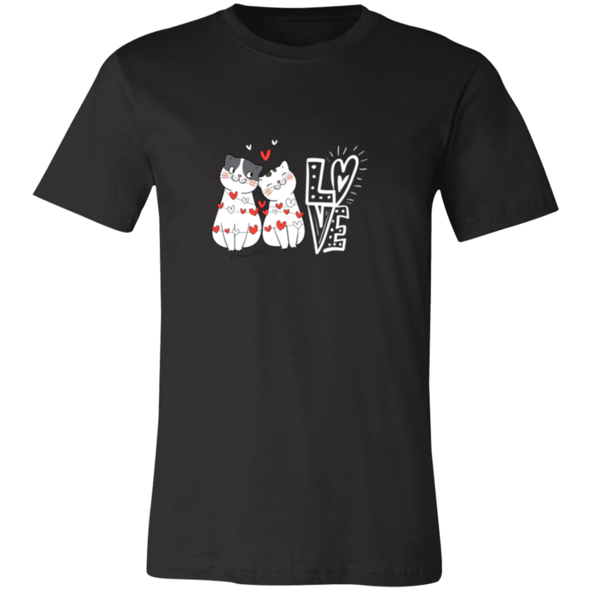''Tangled Kitties'' Unisex Short-Sleeve T-Shirt