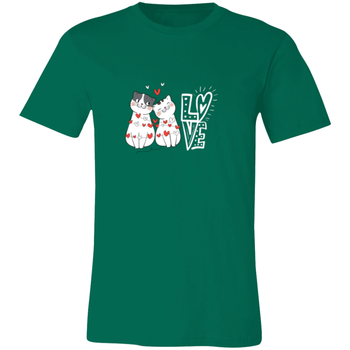 ''Tangled Kitties'' Unisex Short-Sleeve T-Shirt