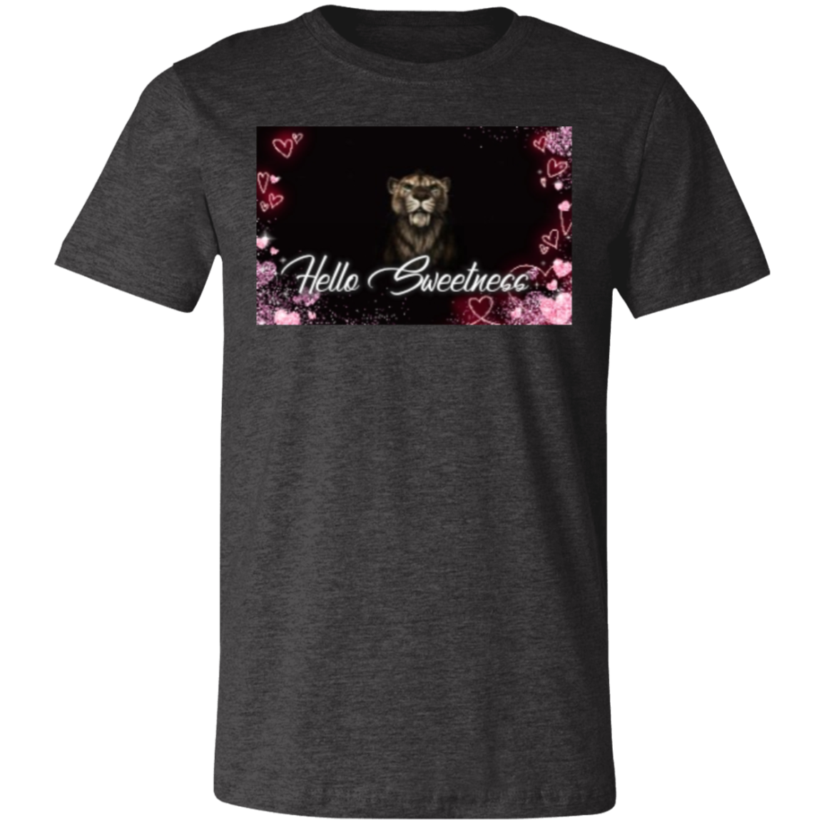 "Cave Kat Motivations, Hello Sweetness" Unisex T-Shirt