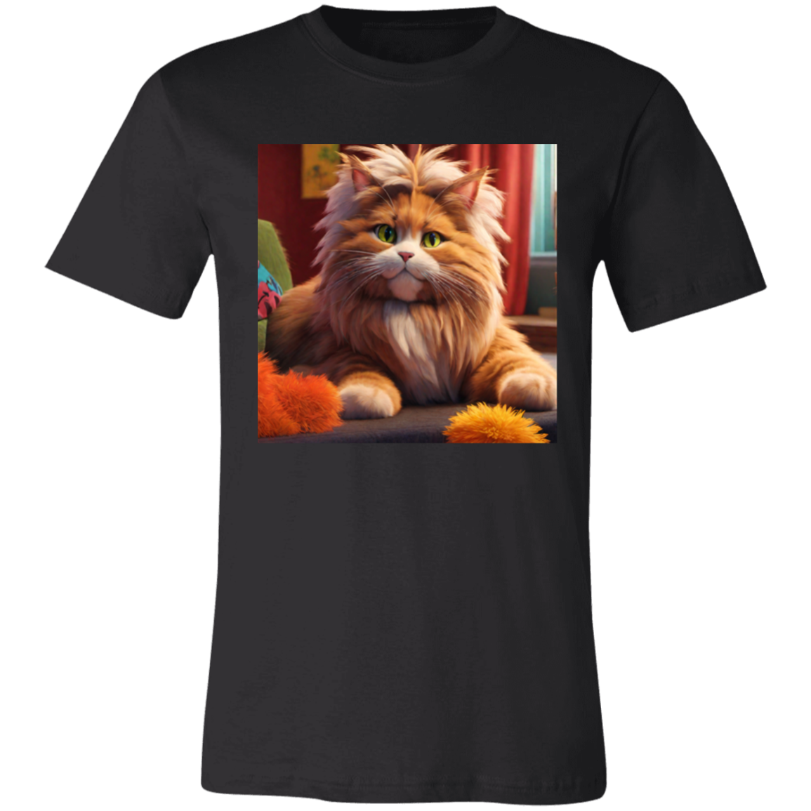 "Office Cat" Unisex Short-Sleeve T-Shirt