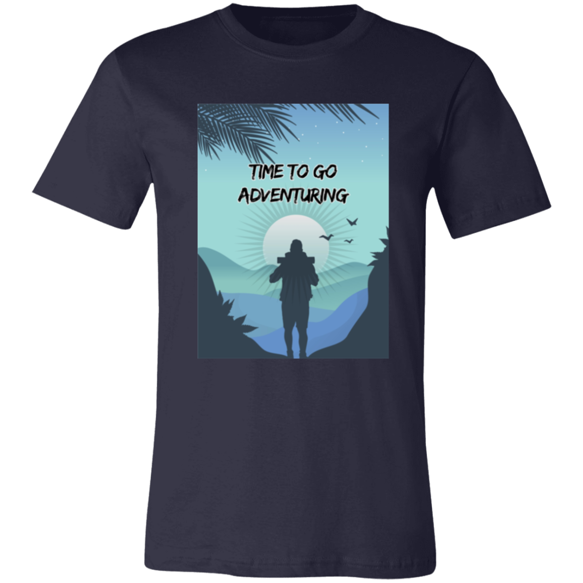 Camiseta unisex de manga corta «Time To Go»
