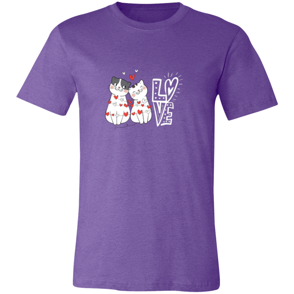 ''Tangled Kitties'' Unisex Short-Sleeve T-Shirt