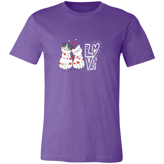 ''Tangled Kitties'' Unisex Short-Sleeve T-Shirt