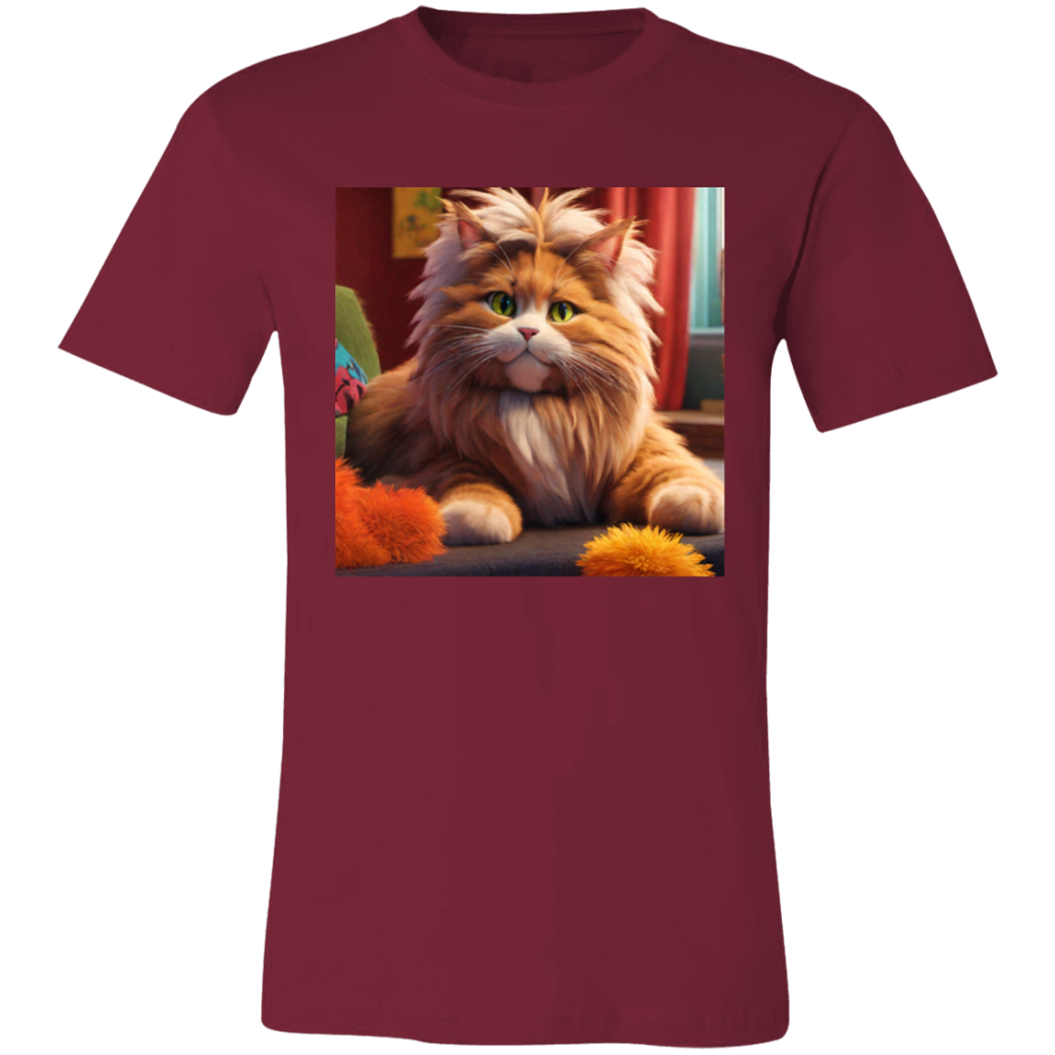 "Office Cat" Unisex Short-Sleeve T-Shirt