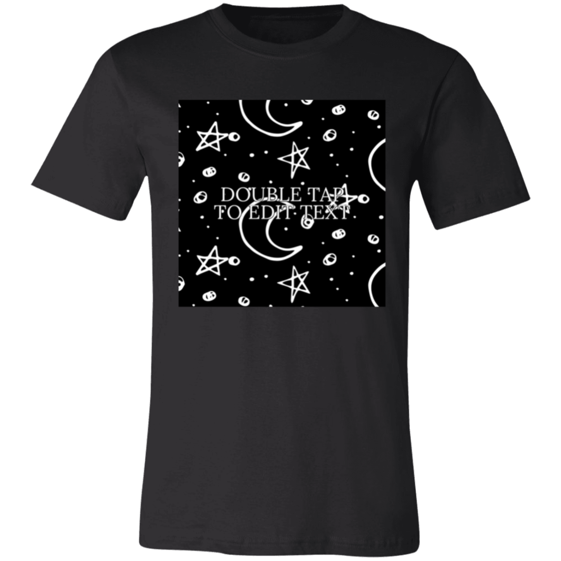 Camiseta unisex de manga corta "Editar texto"