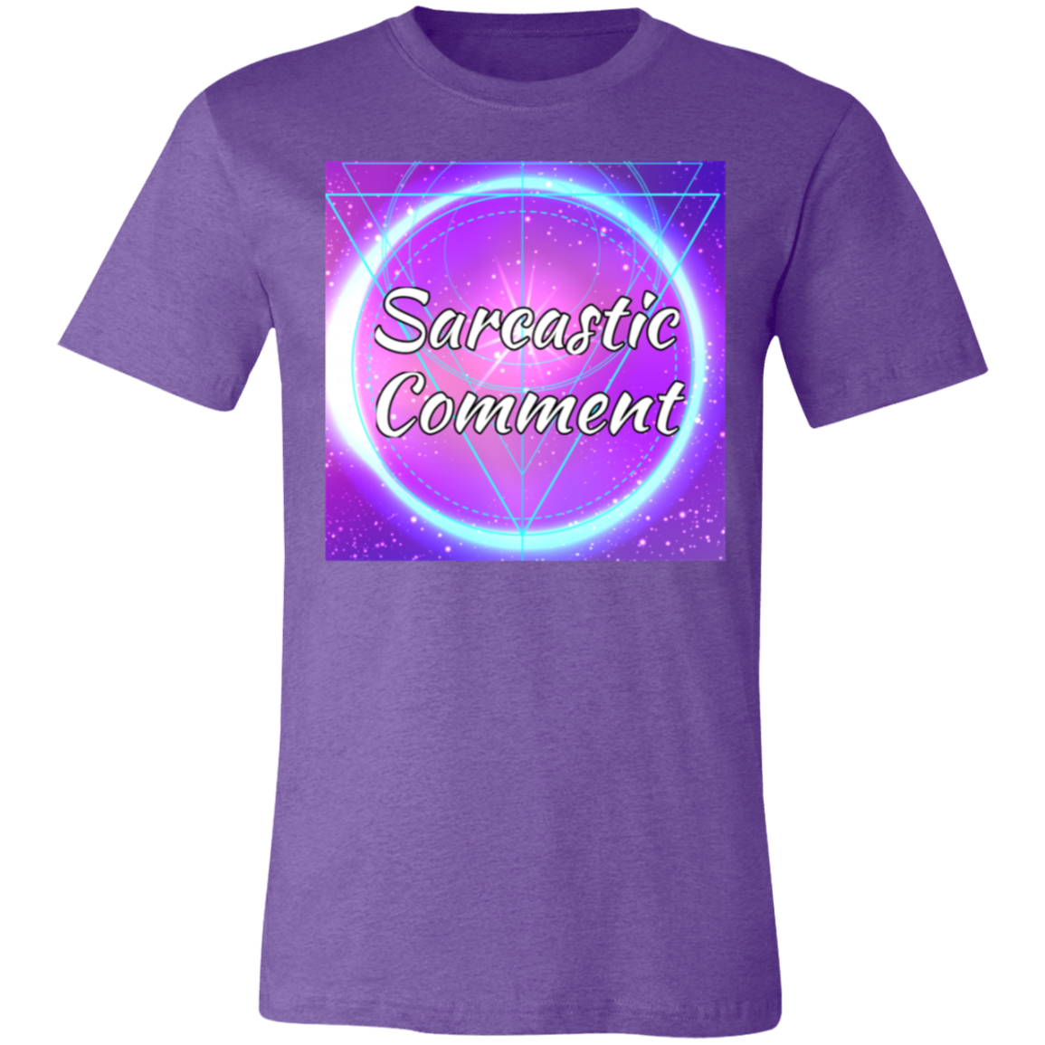 Camiseta unisex de manga corta "Comentario sarcástico n.° 001"