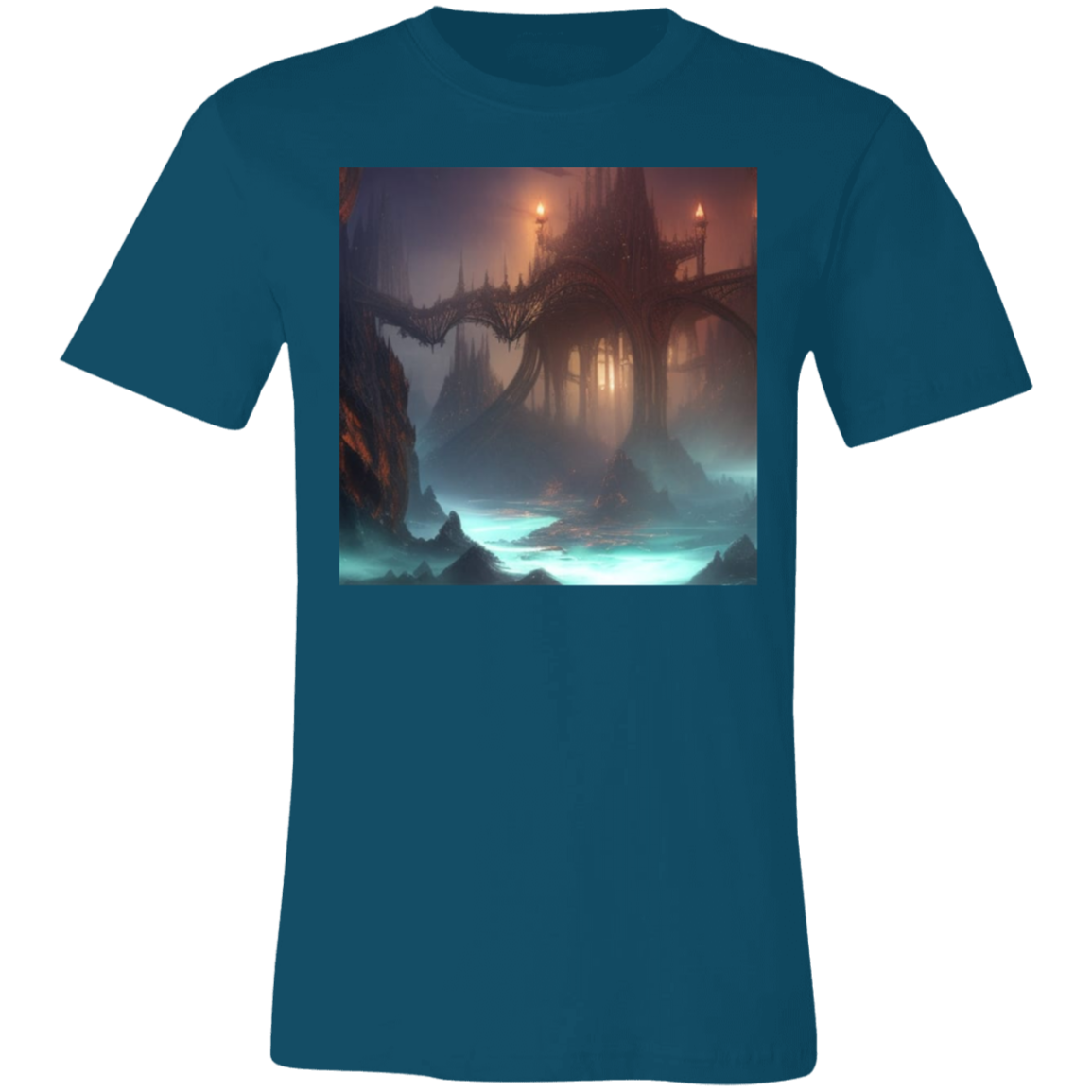 "Hellscape Bridge" Unisex Short-Sleeve T-Shirt