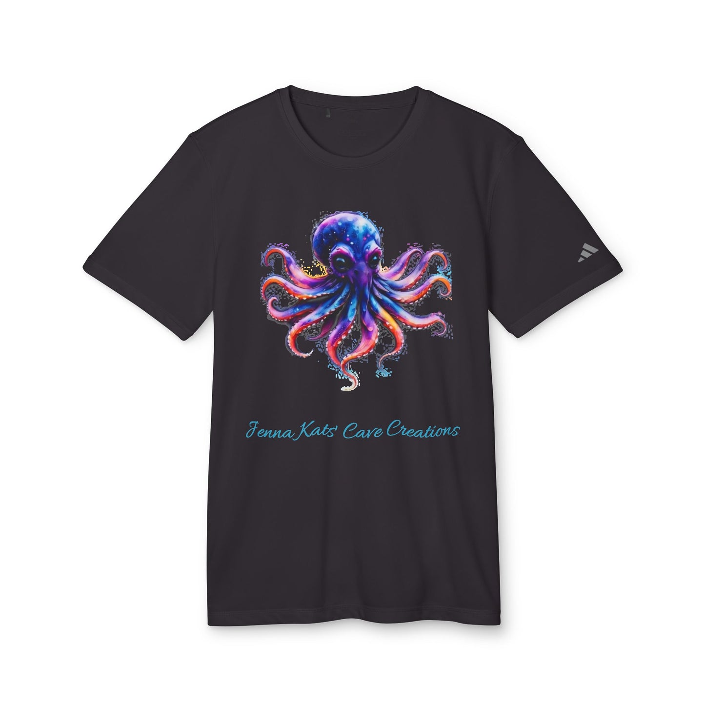 "Jenna Kats Arted On An Adidas Shirt #2 The Octopus" Adidas® Unisex Sport T-shirt