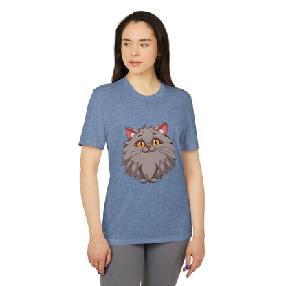 Sport T-shirt - Jenna Kats' Arted On Adidas shirt #14 "Excited Kitty"