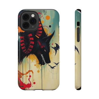 " I Told My Demons About You" Art Print Cell Phone Case, Impact-Resistant Cases