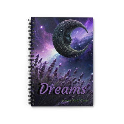 ''Dreams'' Spiral Notebook - Ruled Line