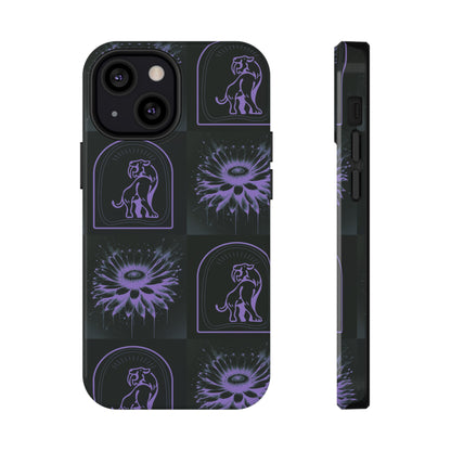 ''Jenna Kats' Purple Daisy" Impact-Resistant Cases