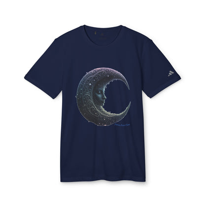 "Jenna Kats' Arted On An Adidas Shirt #7 The Moon'' adidas® Unisex Sport T-shirt