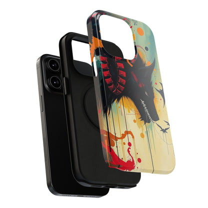" I Told My Demons About You" Art Print Cell Phone Case, Impact-Resistant Cases