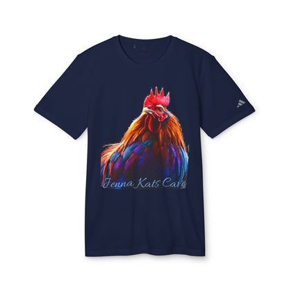 ''Jenna Kats' Arted On An Adidas Shirt #4 Rooster'' adidas® Unisex Sport T-shirt