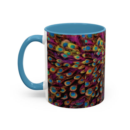 "Peacock"' Accent Coffee Mug (11, 15oz)