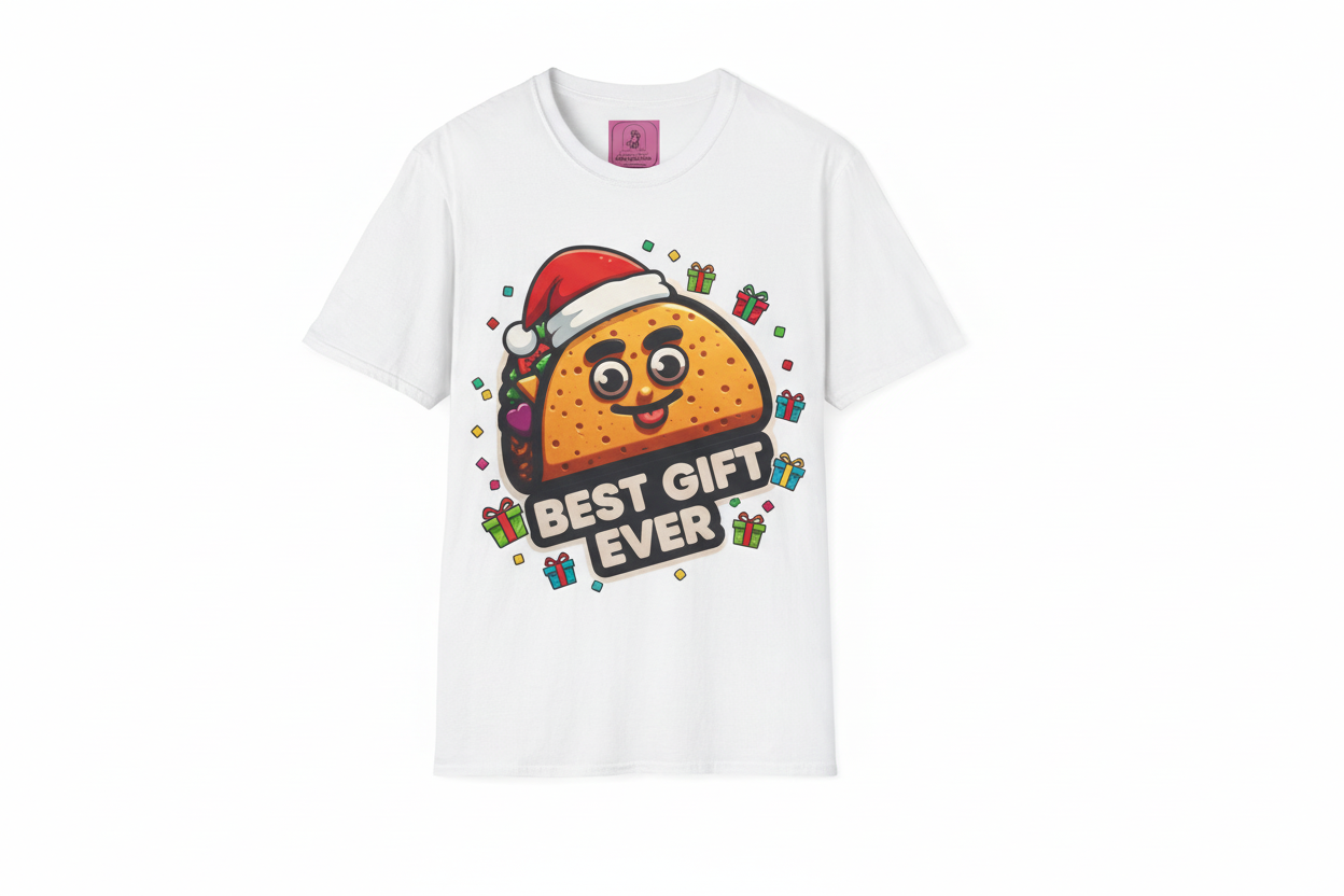 Funny Taco "Eat Me"  Unisex Softstyle T-Shirt