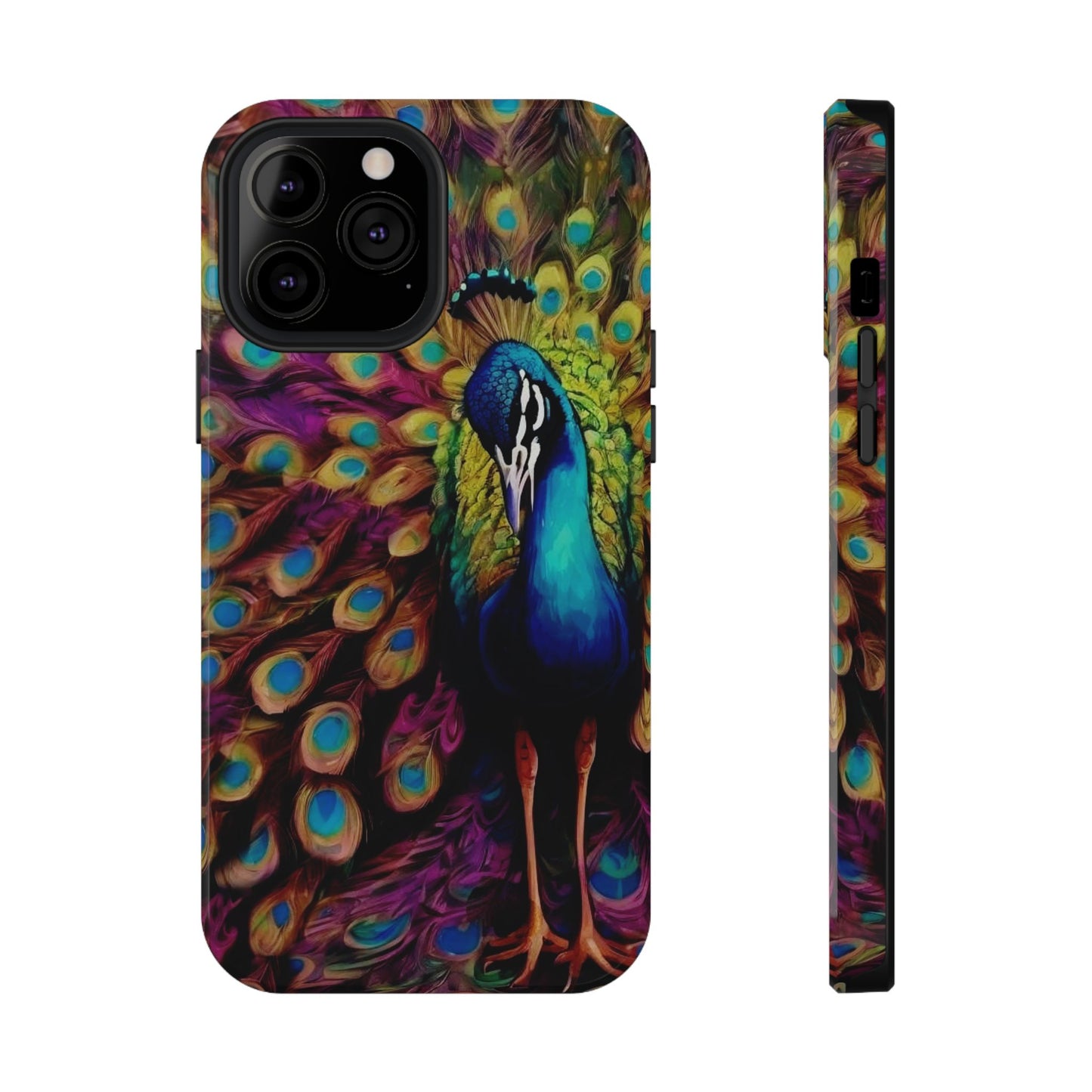 ''Peacock'' Impact-Resistant Cases