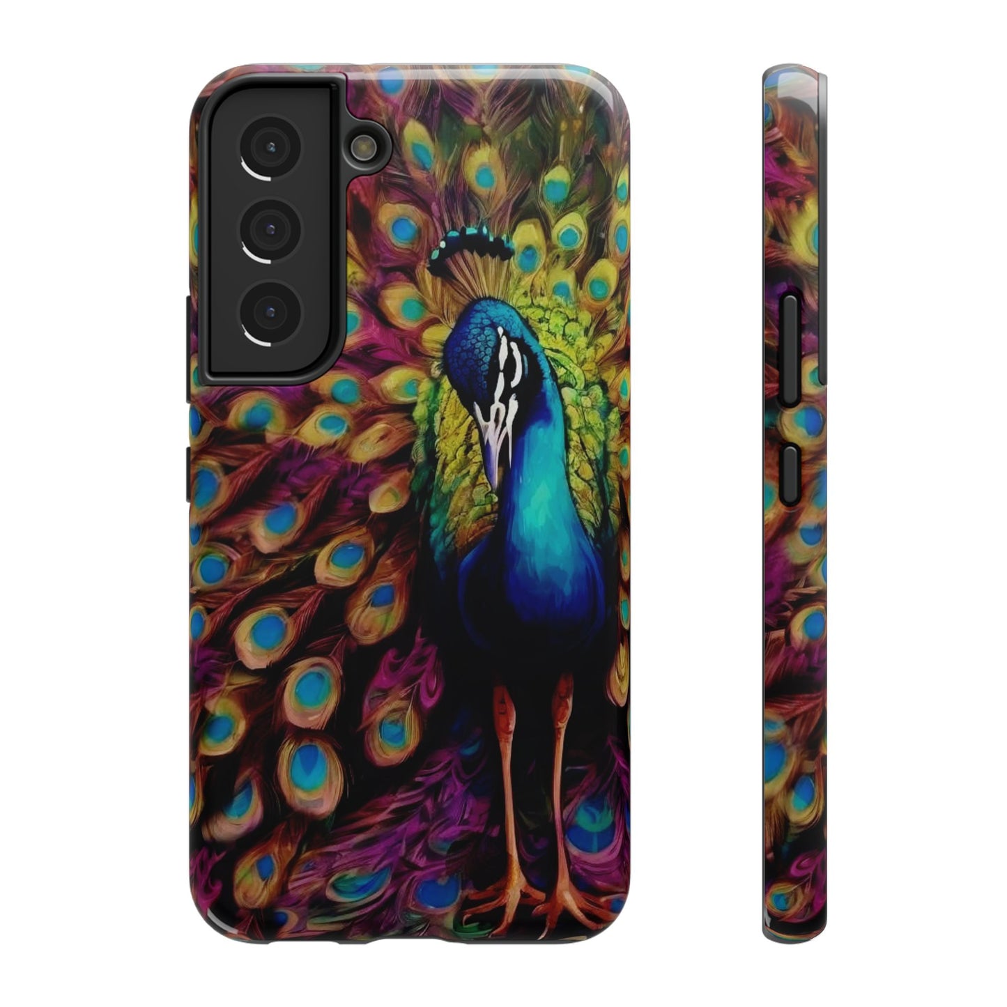 ''Peacock'' Impact-Resistant Cases