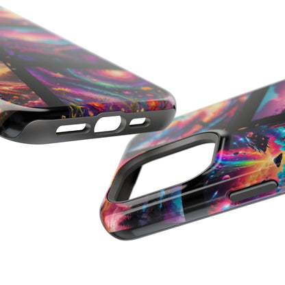 ''Neon Scenes'' Impact-Resistant Cases