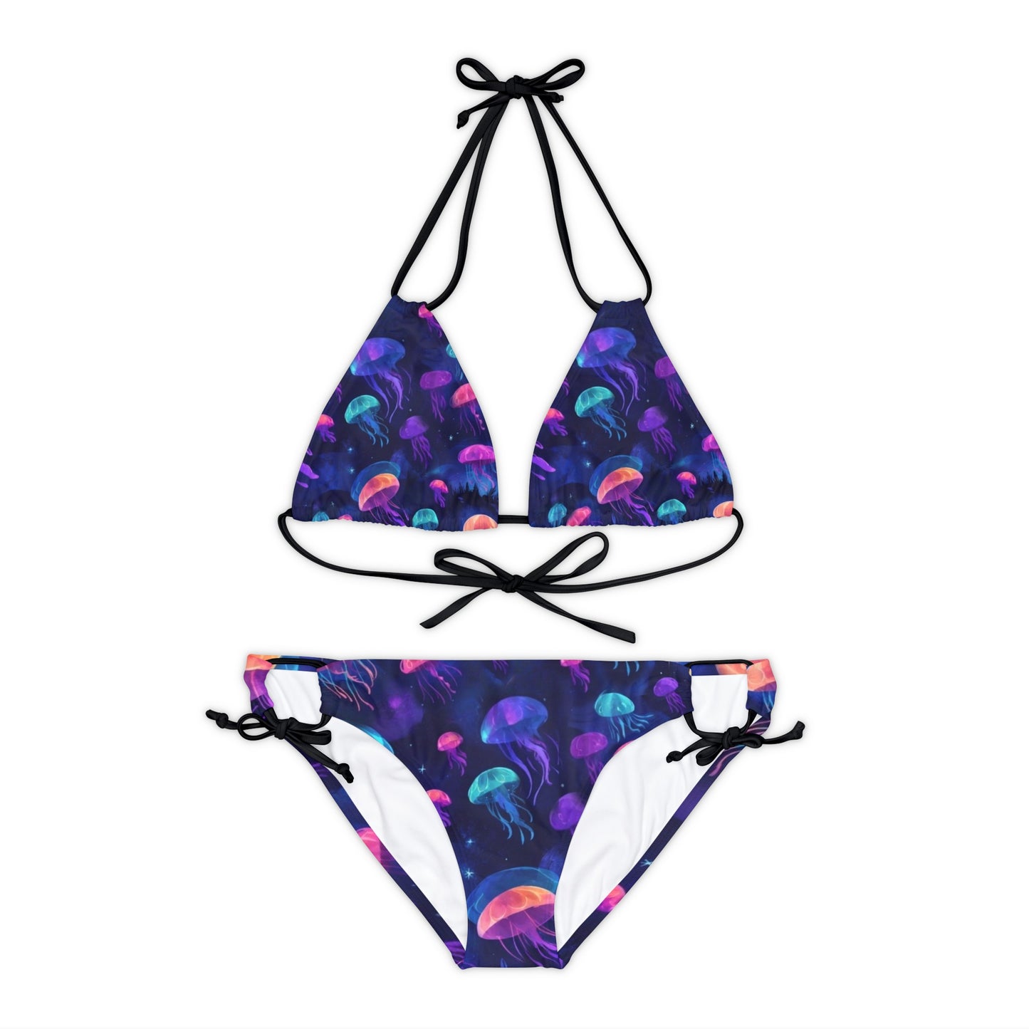 "Galactic Jellyfish" Strappy Bikini Set