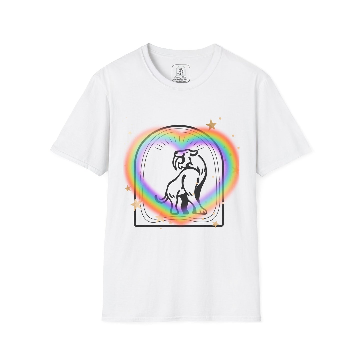 ''Prideful Kat'' Unisex Softstyle T-Shirt